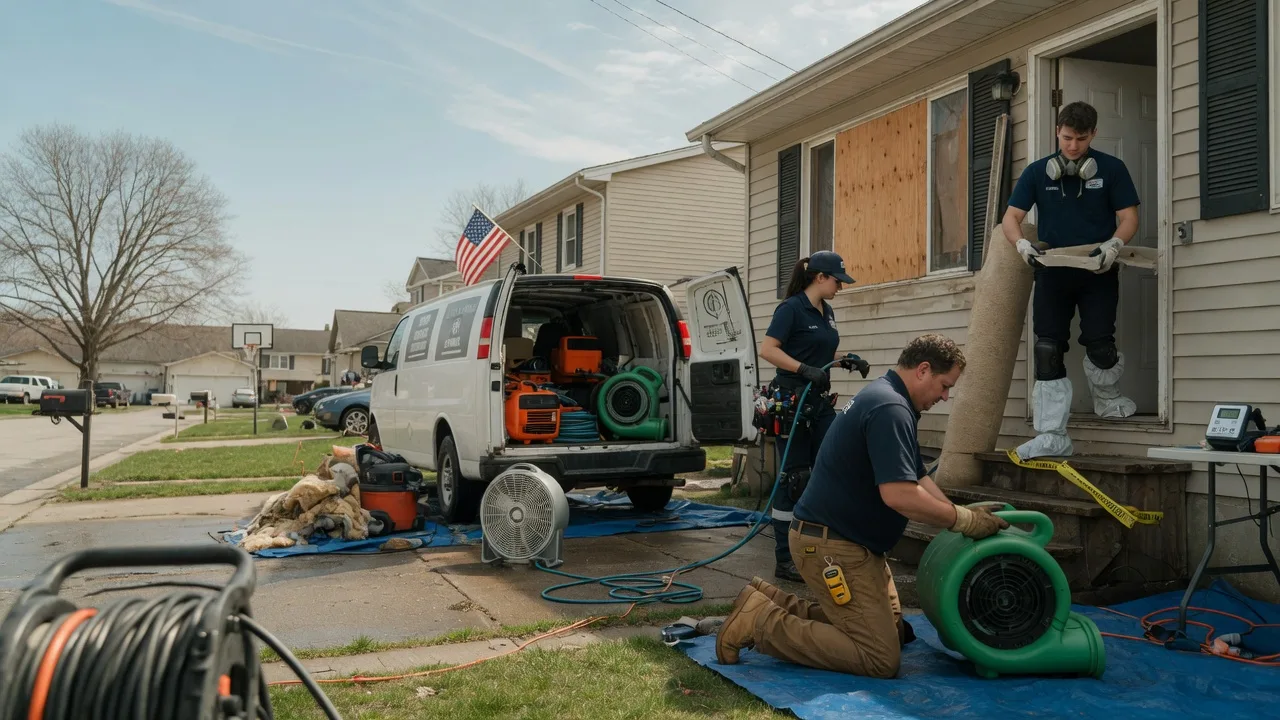 Water Damage Restoration in Nelson, PA near me